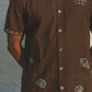 Shirt Aquiles Embroidered Linen