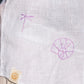 Shirt Aquiles Embroidered Linen