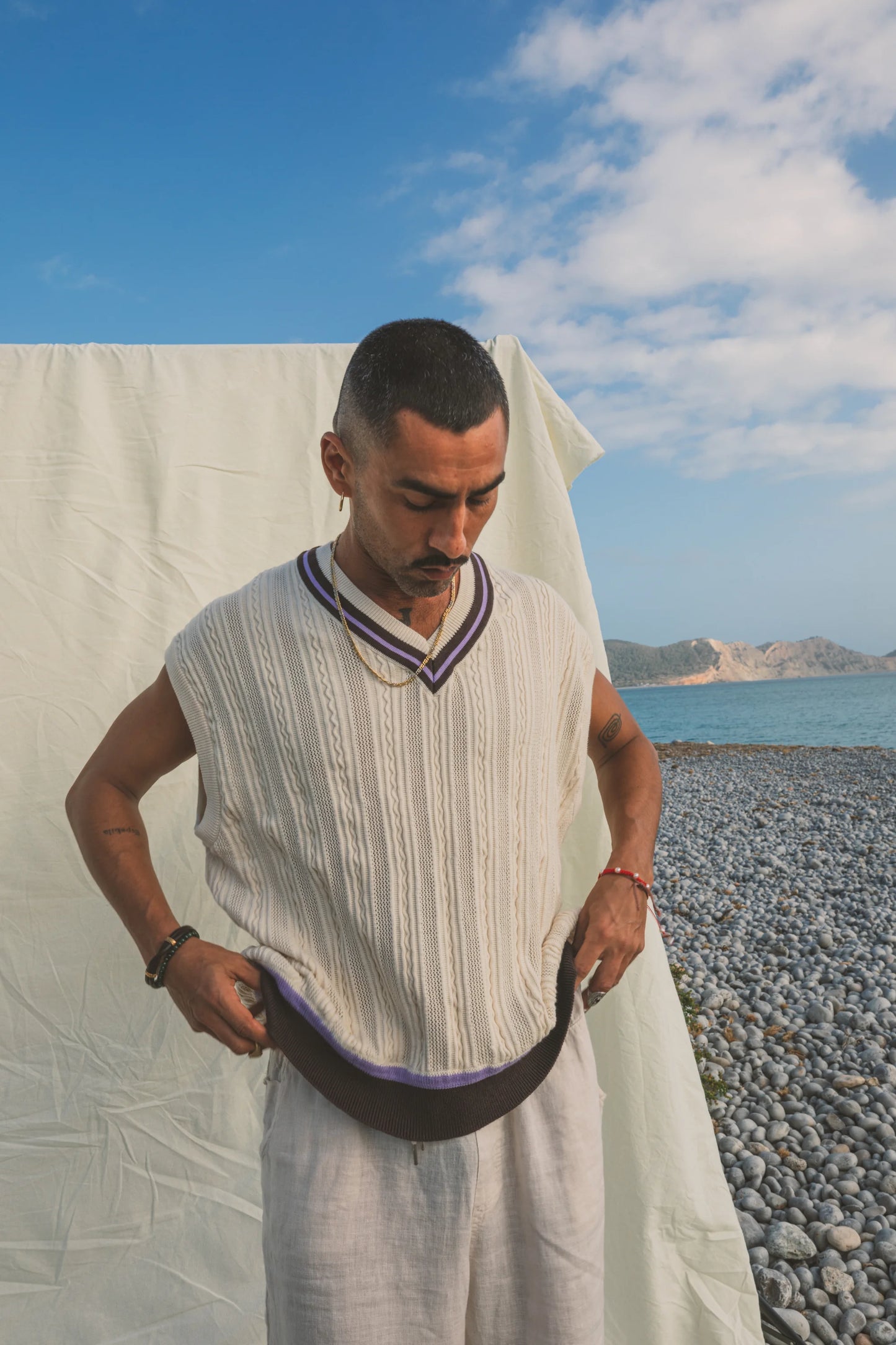 Vest Luis Cotton