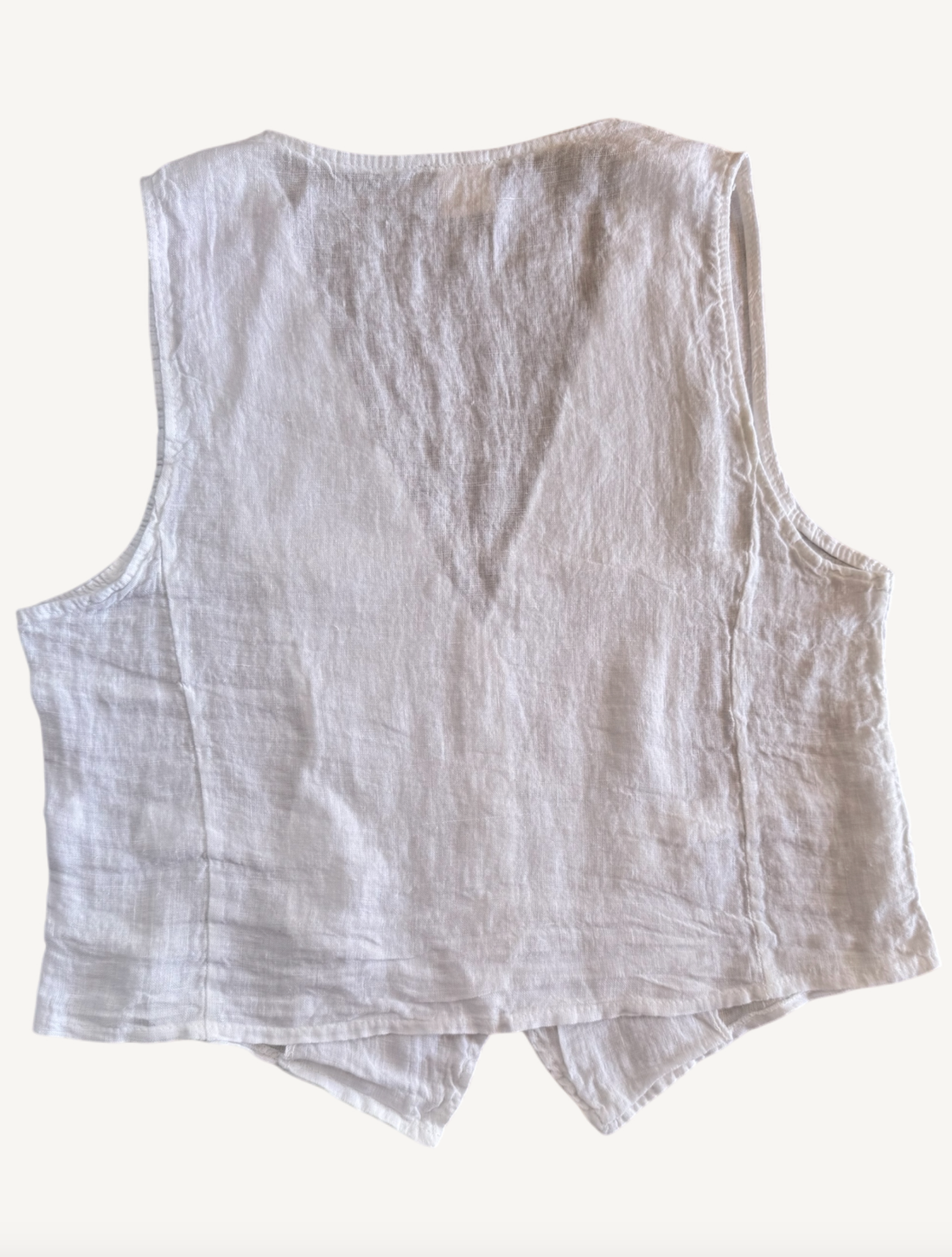 Chaleco Sof Plane Linen