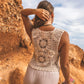 Chaleco Crochet María Cotton