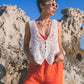 Chaleco Crochet María Cotton