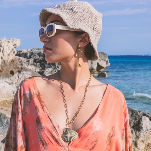 Hat Clau Caracola Cream