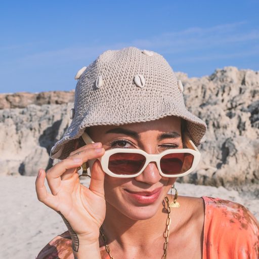 Hat Clau Caracola Cream