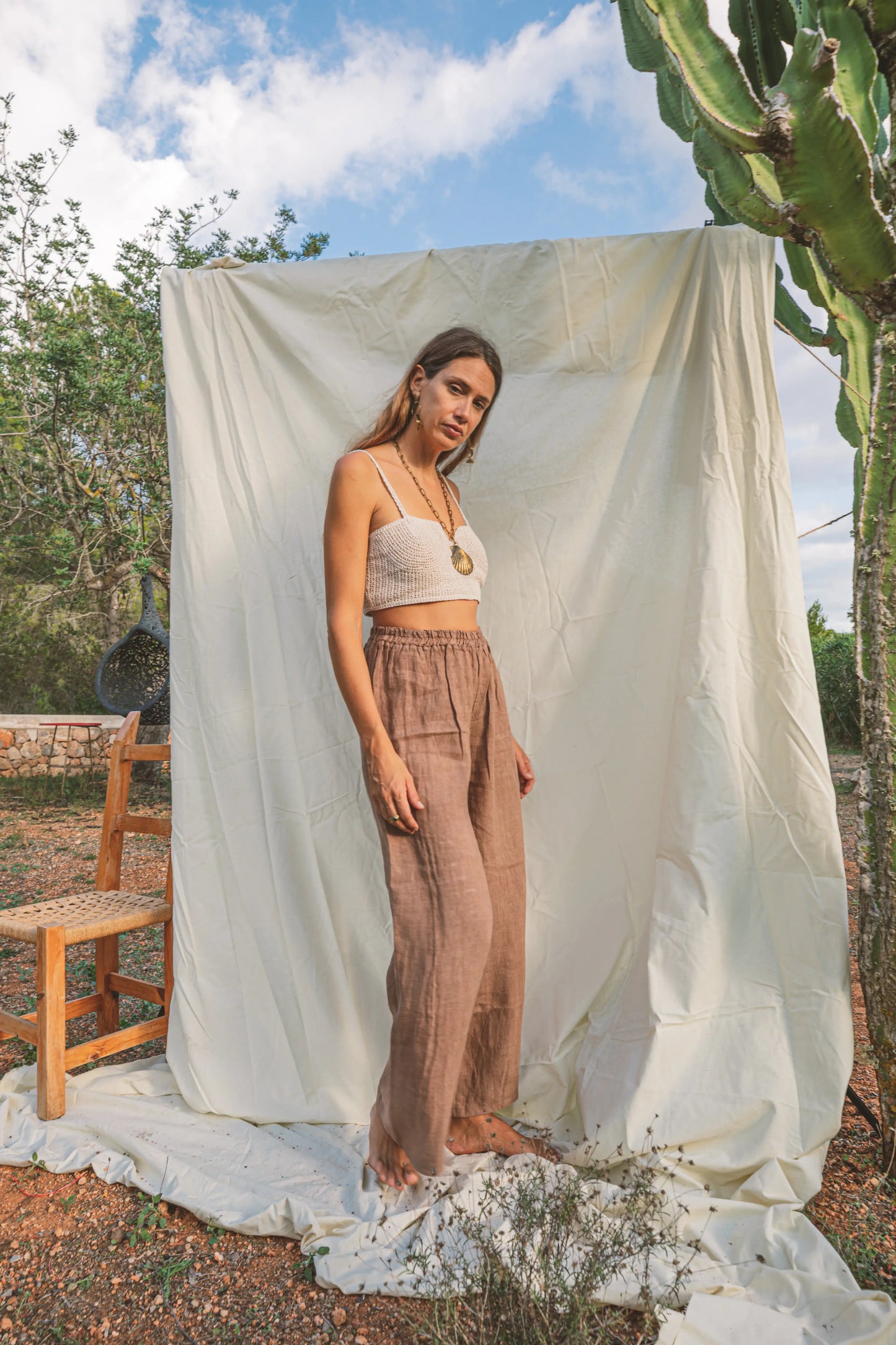 Pant Sof Plane Linen