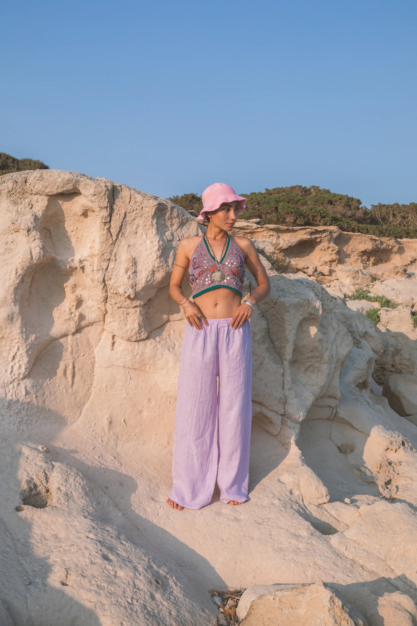 Pant Sof Plane Linen