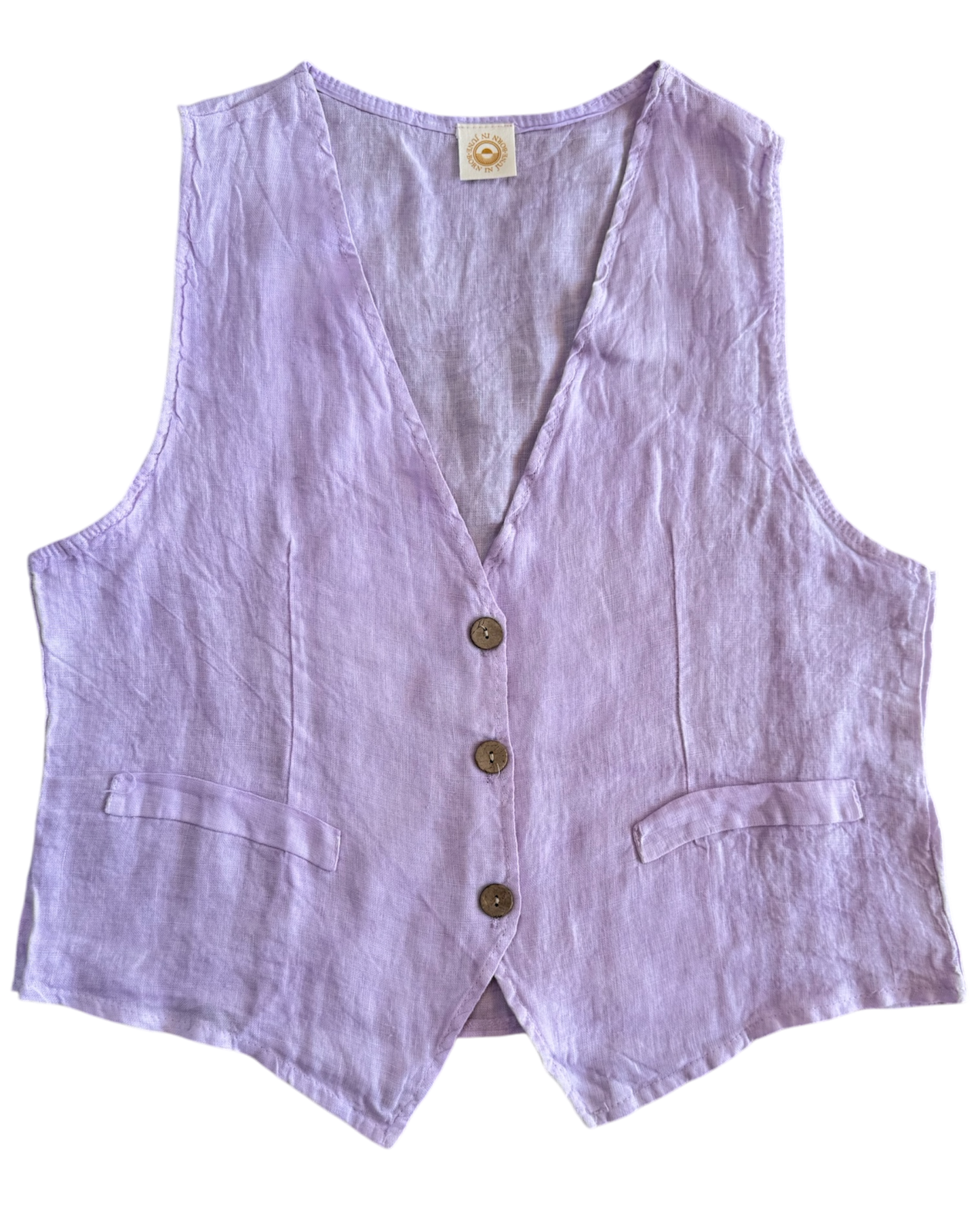 Chaleco Sof Plane Linen