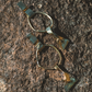 Earings Wanning Moon Bronce